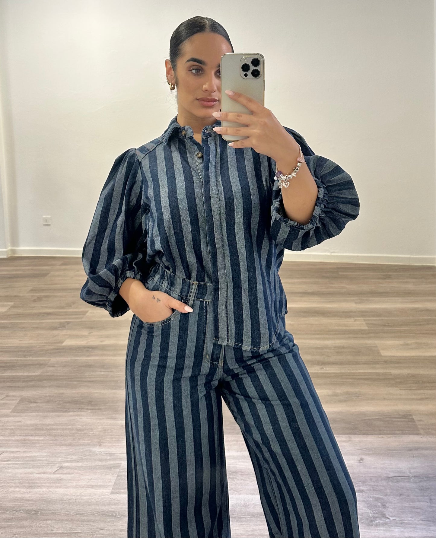 CAMISA VAQUERA RAYAS